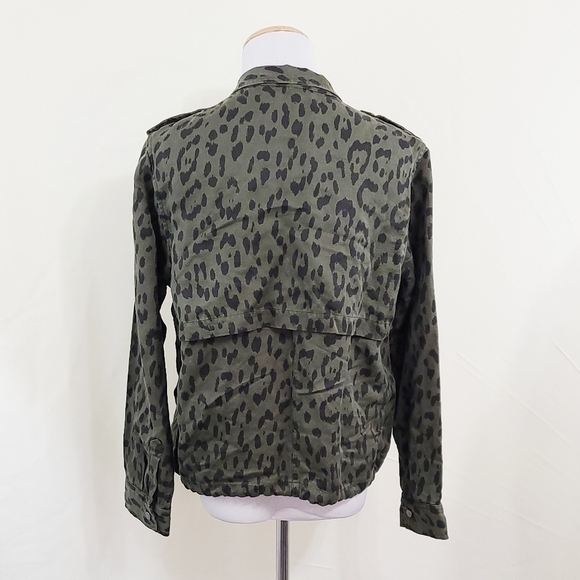 Rails Collins jacket green leopard size small - Picture 4 of 9
